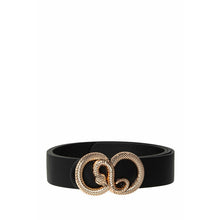 Load image into Gallery viewer, &quot;Circle &amp; Swirl&quot; Snake Buckle Belt
