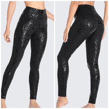 Load image into Gallery viewer, “The Black Print” Active Wear Leggings
