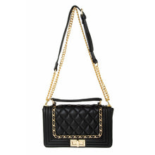 Load image into Gallery viewer, &quot;Chained To Go&quot; Quilted Handbag
