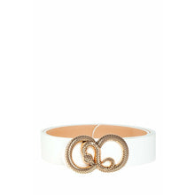 Load image into Gallery viewer, &quot;Circle &amp; Swirl&quot; Snake Buckle Belt
