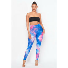 Load image into Gallery viewer, &quot;Get Busy&quot; Tie Dye Butt Lifting Leggings
