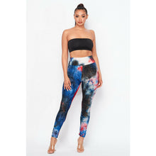 Load image into Gallery viewer, &quot;Get Busy&quot; Tie Dye Butt Lifting Leggings
