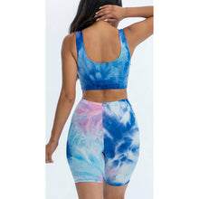 Load image into Gallery viewer, “Tie Me Dye Me&quot; Two Piece Short Set
