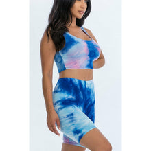 Load image into Gallery viewer, “Tie Me Dye Me&quot; Two Piece Short Set
