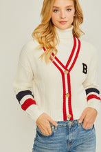 Load image into Gallery viewer, &quot;Bel-Air High&quot; Varsity Cardigan
