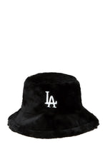 Load image into Gallery viewer, &quot;Keep it Cute&quot; LA Embroidered Fur Bucket Hat

