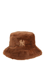 Load image into Gallery viewer, &quot;Keep it Cute&quot; NY Embroidered Fur Bucket Hat
