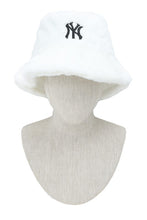 Load image into Gallery viewer, &quot;Keep it Cute&quot; NY Embroidered Fur Bucket Hat
