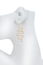 Load image into Gallery viewer, &quot;Watching for the Snakes&quot; Rhinestone Statement Earrings
