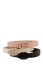 Load image into Gallery viewer, &quot;Good Girl&quot; Vegan Leather Belt
