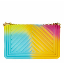 Load image into Gallery viewer, &quot;Rainbow Glam&quot; Chained Jelly Crossbody
