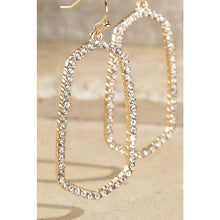 Load image into Gallery viewer, &quot;Meet Me at the Pave&quot; Drop Earrings
