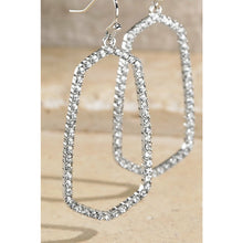 Load image into Gallery viewer, &quot;Meet Me at the Pave&quot; Drop Earrings
