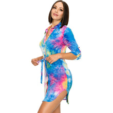 Load image into Gallery viewer, &quot;Just Follow Me&quot; Tie Dye Dress
