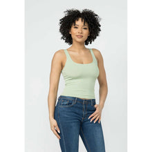 Load image into Gallery viewer, “Get the Scoop” Ribbed &amp; Cropped Tank
