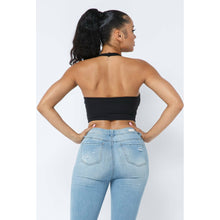 Load image into Gallery viewer, “The Baddie” Halter Crop Top
