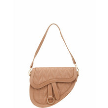 Load image into Gallery viewer, “Saddle Down” Chevron Quilted Horse Saddle Bag
