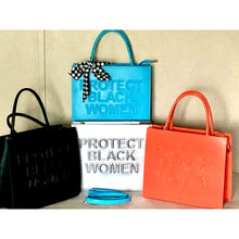 Load image into Gallery viewer, “Protect Black Women” Statement Tote Bag
