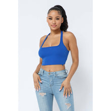 Load image into Gallery viewer, “The Baddie” Halter Crop Top
