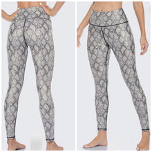 Load image into Gallery viewer, “Sultry Snake” Active Wear Leggings
