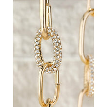 Load image into Gallery viewer, “Locked &amp; Lit” Gold Link Necklace
