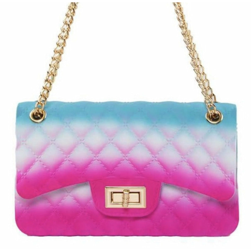 “Cloud 9” Quilted Jelly Handbag