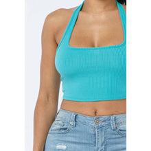Load image into Gallery viewer, “The Baddie” Halter Crop Top
