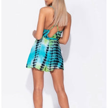 Load image into Gallery viewer, “It’s Play Time” Tie Wrap Front Romper
