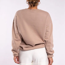 Load image into Gallery viewer, “London” Tan Graphic Sweatshirt
