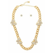 Load image into Gallery viewer, “Spread Your Wings” Chunky Butterfly Link Necklace

