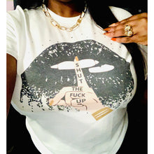 Load image into Gallery viewer, “Shut the F Up” Graphic Tee
