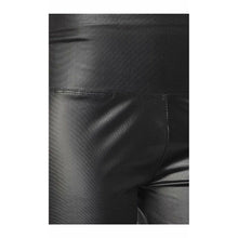 Load image into Gallery viewer, “Don’t Be Slick” Black Faux Leather Leggings
