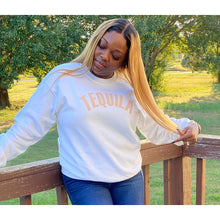 Load image into Gallery viewer, “Tequila Time” White Sweatshirt
