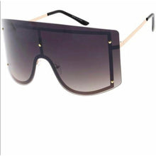 Load image into Gallery viewer, “Mask On” Black Affair Oversized Mask Sunnies
