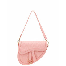 Load image into Gallery viewer, “Saddle Down” Chevron Quilted Horse Saddle Bag
