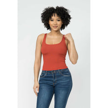 Load image into Gallery viewer, “Get the Scoop” Ribbed &amp; Cropped Tank
