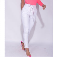 Load image into Gallery viewer, &quot;Bag Me&quot; White Paperbag Jeans
