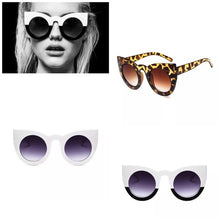 Load image into Gallery viewer, &quot;Posh Purr-fect&quot; Oversized Cat Eye Sunnies
