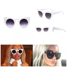 Load image into Gallery viewer, &quot;Posh Purr-fect&quot; Oversized Cat Eye Sunnies

