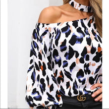 Load image into Gallery viewer, &quot;Off the Shoulder Chic&quot; Bubble Sleeve Blouse
